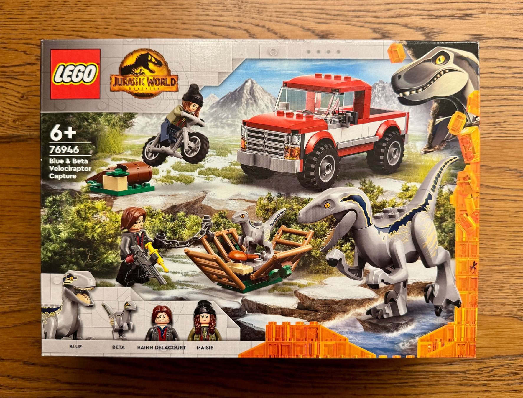 LEGO Jurassic World 76946 Blue & Beta Velociraptor Capture (Neu und ...