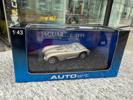 AutoArt 1:43 Jaguar C-Type Bronze Limited