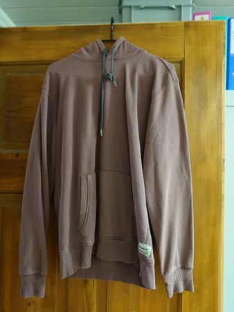 Kapuzenpullover lila Grösse L guter Zustand