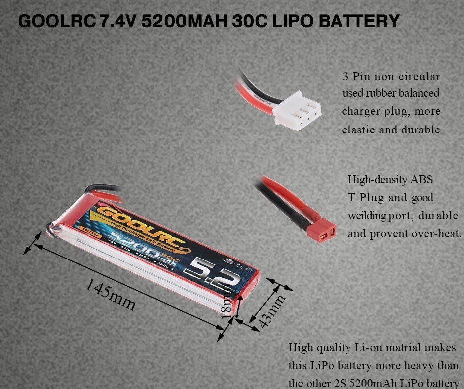 Modellismo RC: 5200mAh 7.4V 2S mit T Stecker – Nuovo e nell'imballaggio originale da Unterägeri venduto da RmOnline 6