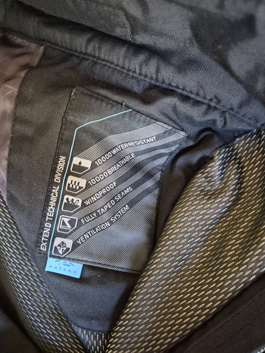 Pantaloni: Pantalon de ski Extend noir, taille L bon état – Usato da le landeron venduto da canette 3