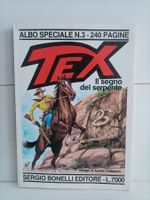 BD Tex – Il segno del serpente / Albo speciale n3 / Sergio B