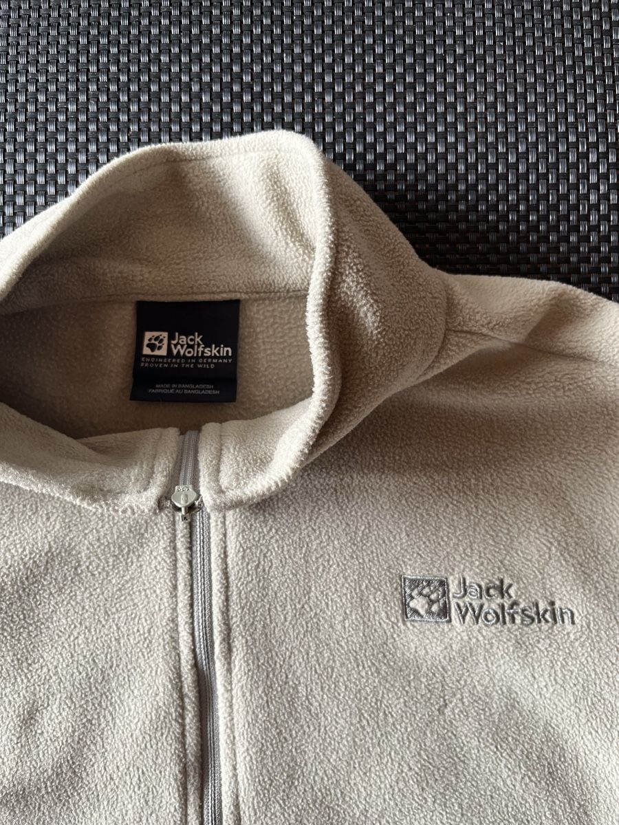 Jack Wolfskin Maglioni & Felpe: Jack Wolfskin Fleece Pullover beige – Nuovo (secondo la descrizione) da Belp venduto da jon_y6sj 1