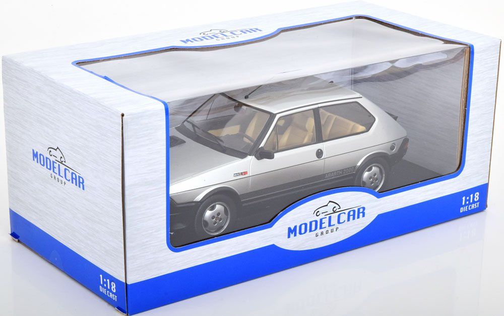 Fiat Modellini d'auto: Fiat Ritmo TC 125 Abarth Phase I 1981-1982 silber met. / – Nuovo e nell'imballaggio originale da Gerlafingen venduto da espero88 9