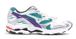 Mizuno Wave Rider 10 Sarcelle Violet Retro (45 EU)