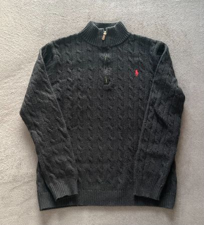 NEU Ralph Lauren Strickpullover mit Zopfmuster Gr. L