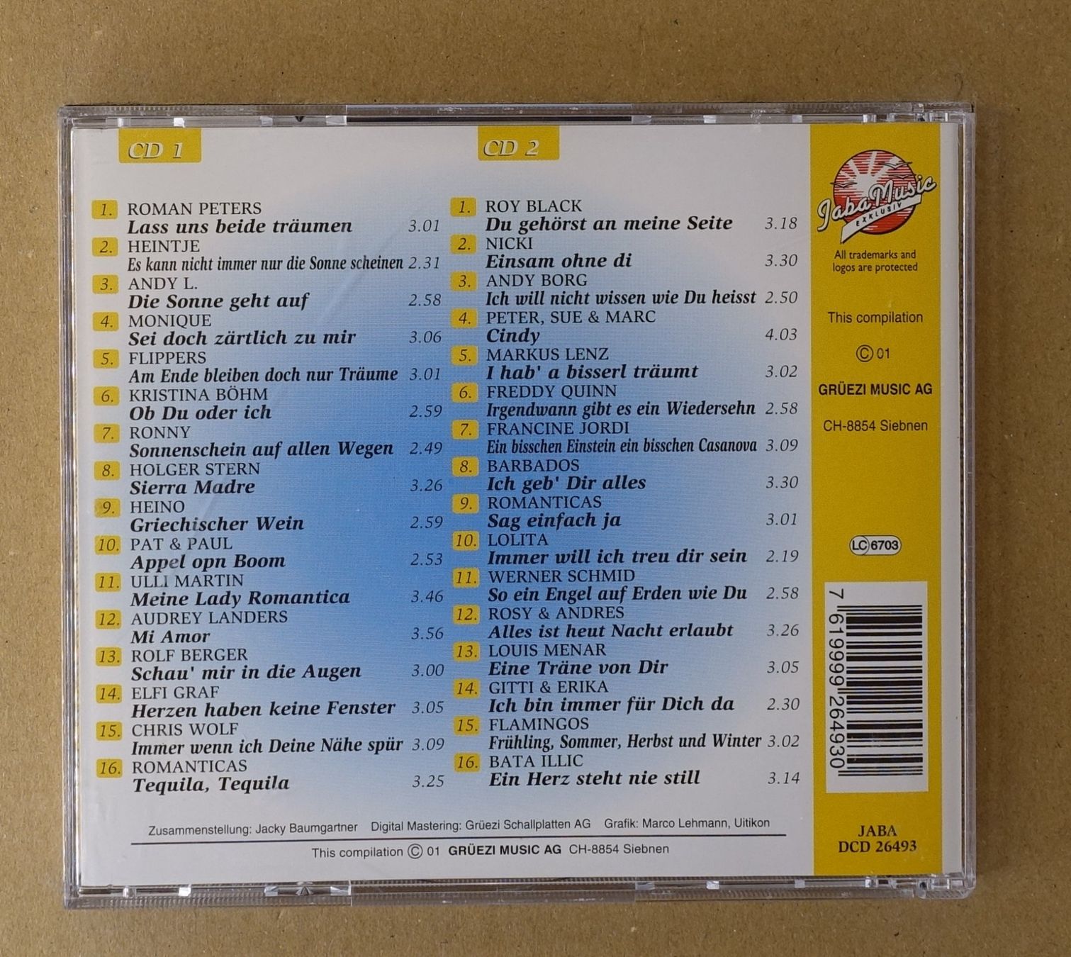 CD: Das große Schlager-Paradies - CD 2 (2 CDs) - F12 – Usato da Sessa venduto da fraenklishop 1