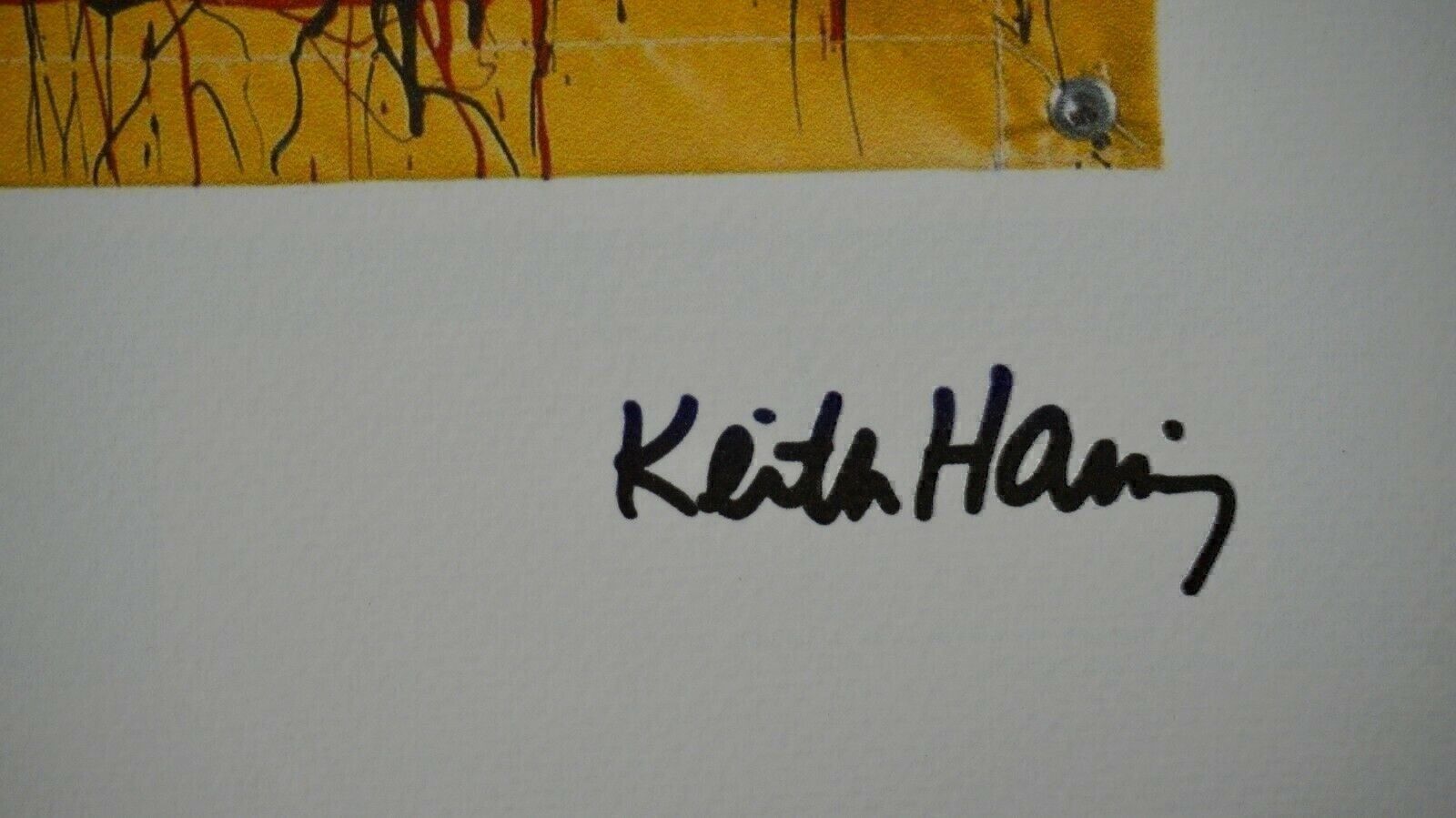 Foto & Immagini: KEITH HARING   HANNUMMERIERT DRUCKSIGNIERT – Usato da Gersau venduto da grafik-kunst 3