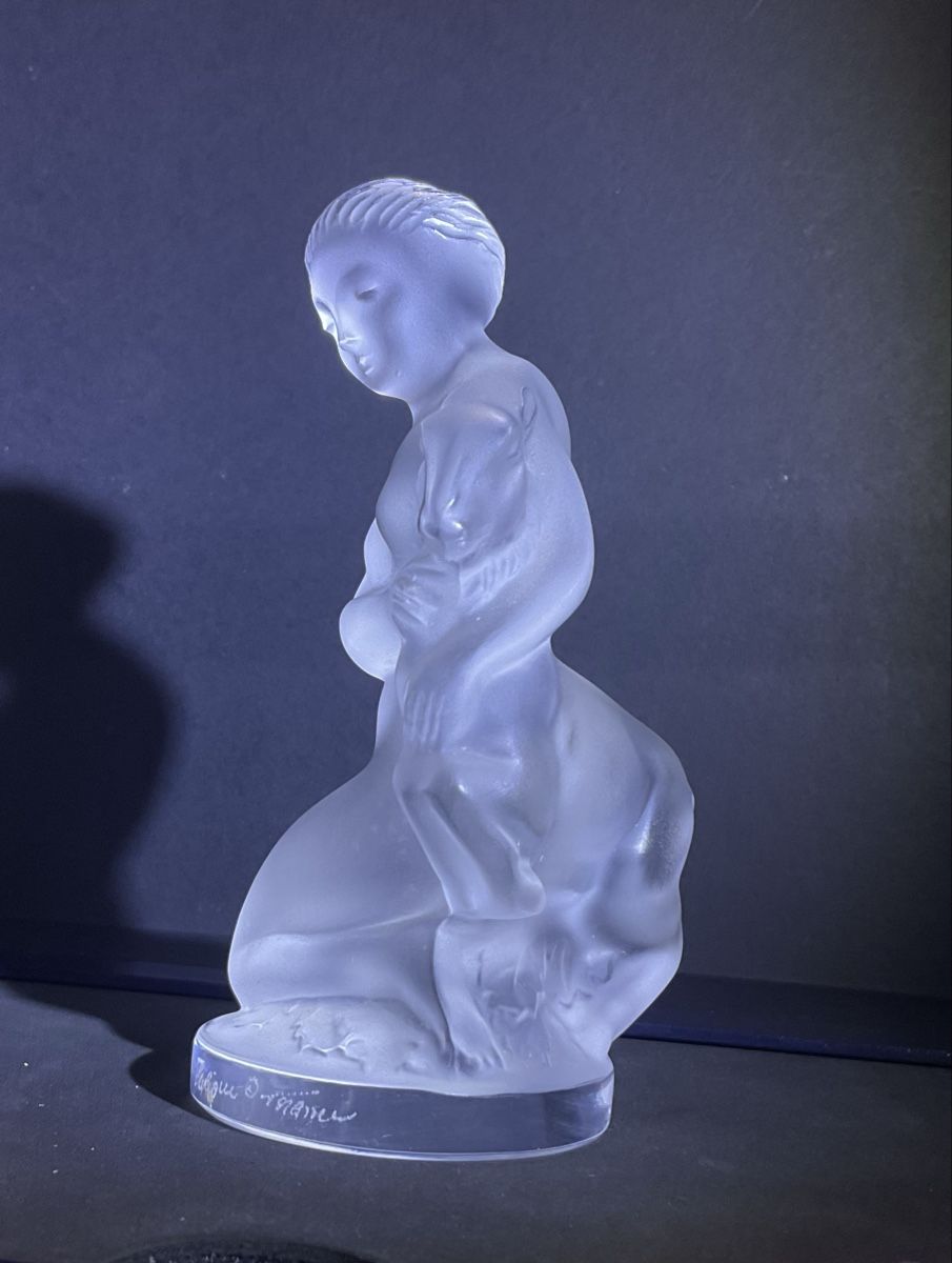 Lalique Figuren: VINTAGE LALIQUE FIGUR MIT HASE – Neu (gemäss Beschreibung) aus Adlikon b.Regensdorf von Crystaldragon09 6