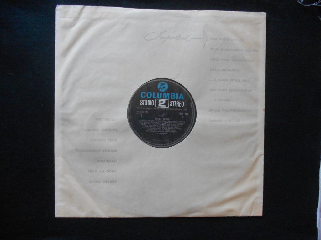 Dischi in vinile: THE SHANGAANS  -  JUNGLE DRUMS – Usato da Bex venduto da Giorgiob 3