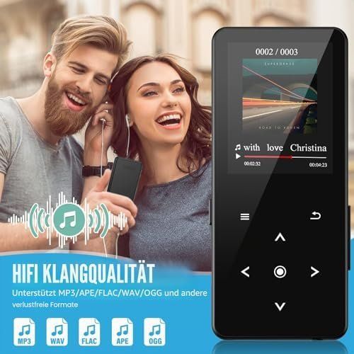 Lettore multimediale portatile: MP3-Player 32 GB Bluetooth 5.0 verlustfreier Musik-Player – Nuovo e nell'imballaggio originale da Hundwil venduto da pac_6jh8 4