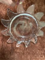 Glasi Hergiswil Glasschale, Sonnendesign, neuwertig, Deko