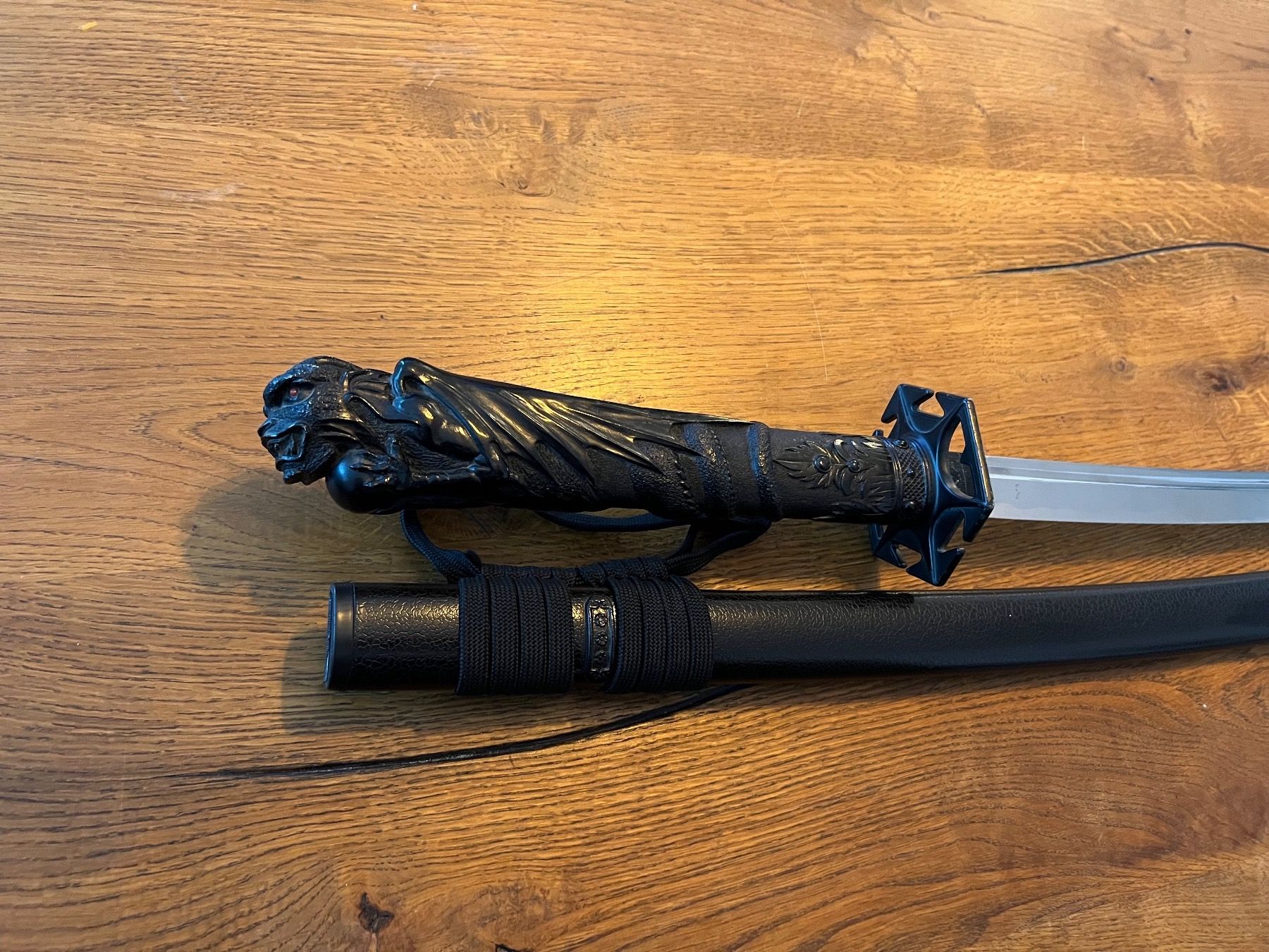 Internationale Kunst: Katana Toledostahl Handgeschmiedet – Gebraucht aus Fehraltorf von flo0606 3