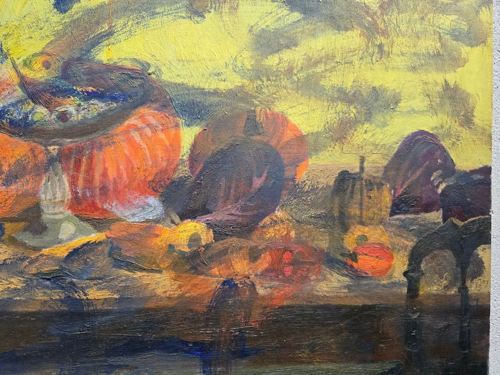 Martin Lauterburg 1891 1960 Oel auf Lw aus dem Nachlass (Gebraucht