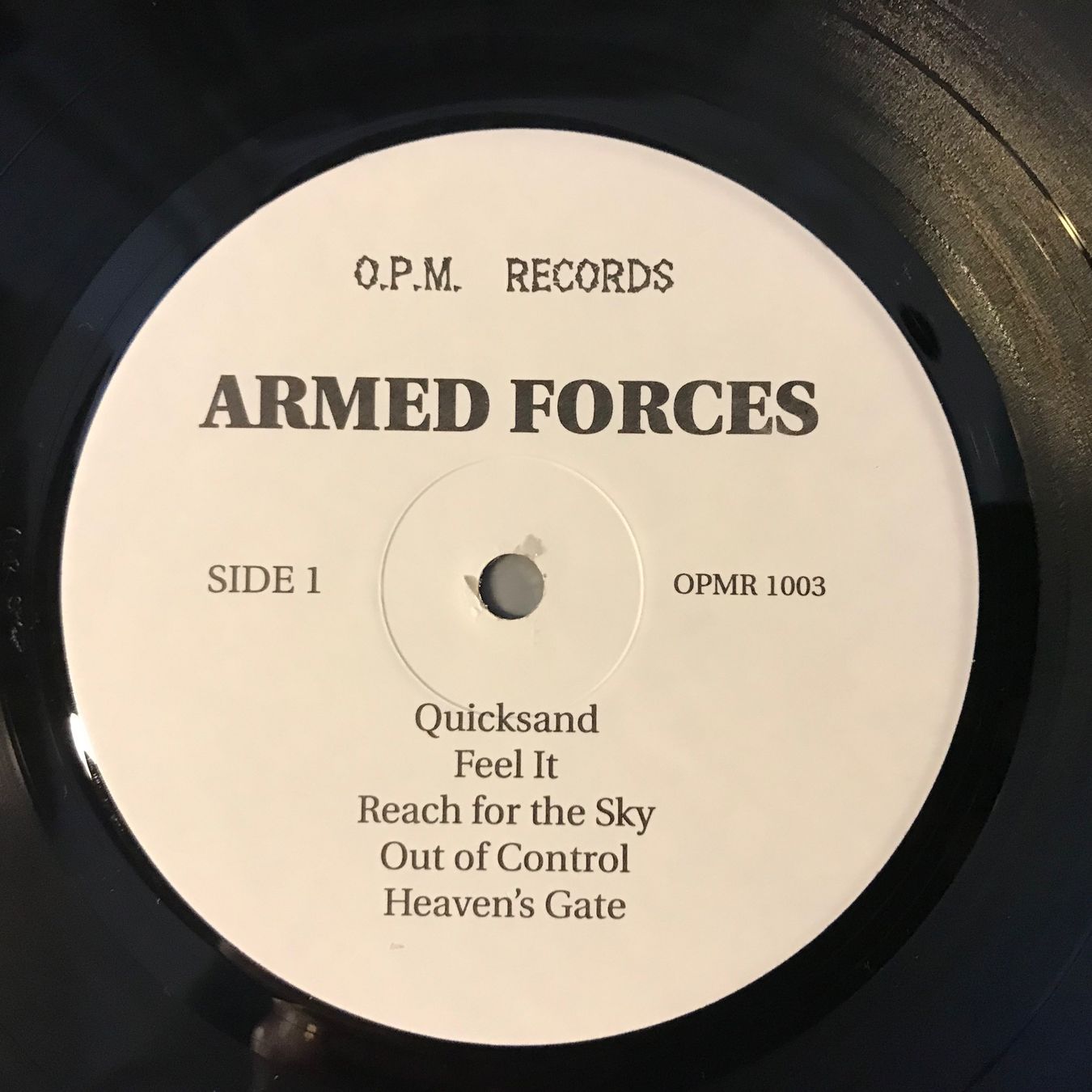Dischi in vinile: Armed Forces - Same (Limited & Numbered) – Usato da Aesch BL venduto da BlueMusicRecords 5