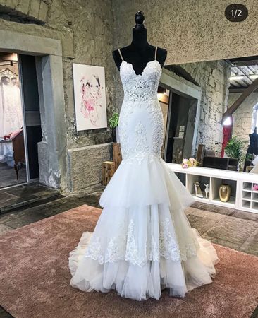 Meerjungfrau-Brautkleid