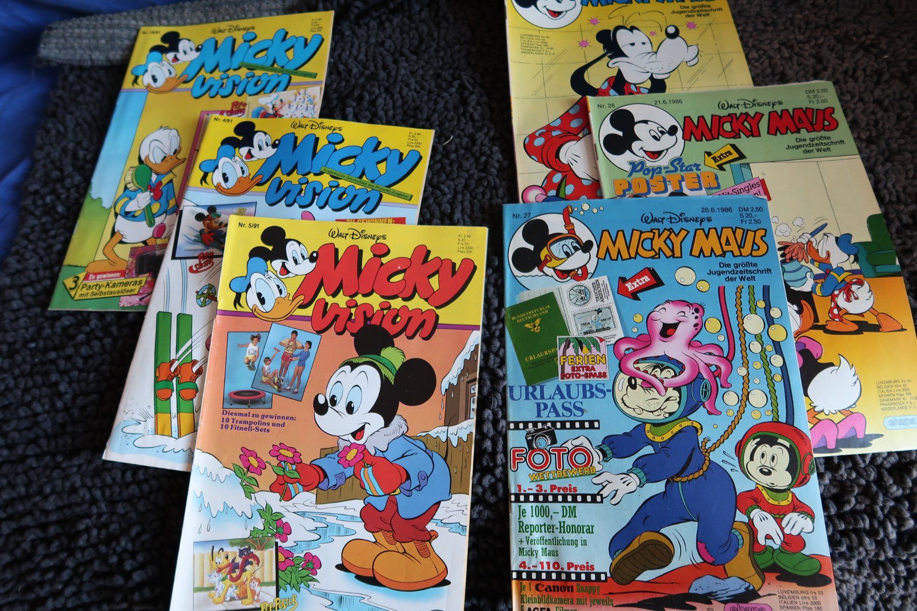 Fumetti: Micky Maus & Micky Vision Sammlung - Top Zustand! – Usato da Büsserach venduto da Petiteplante