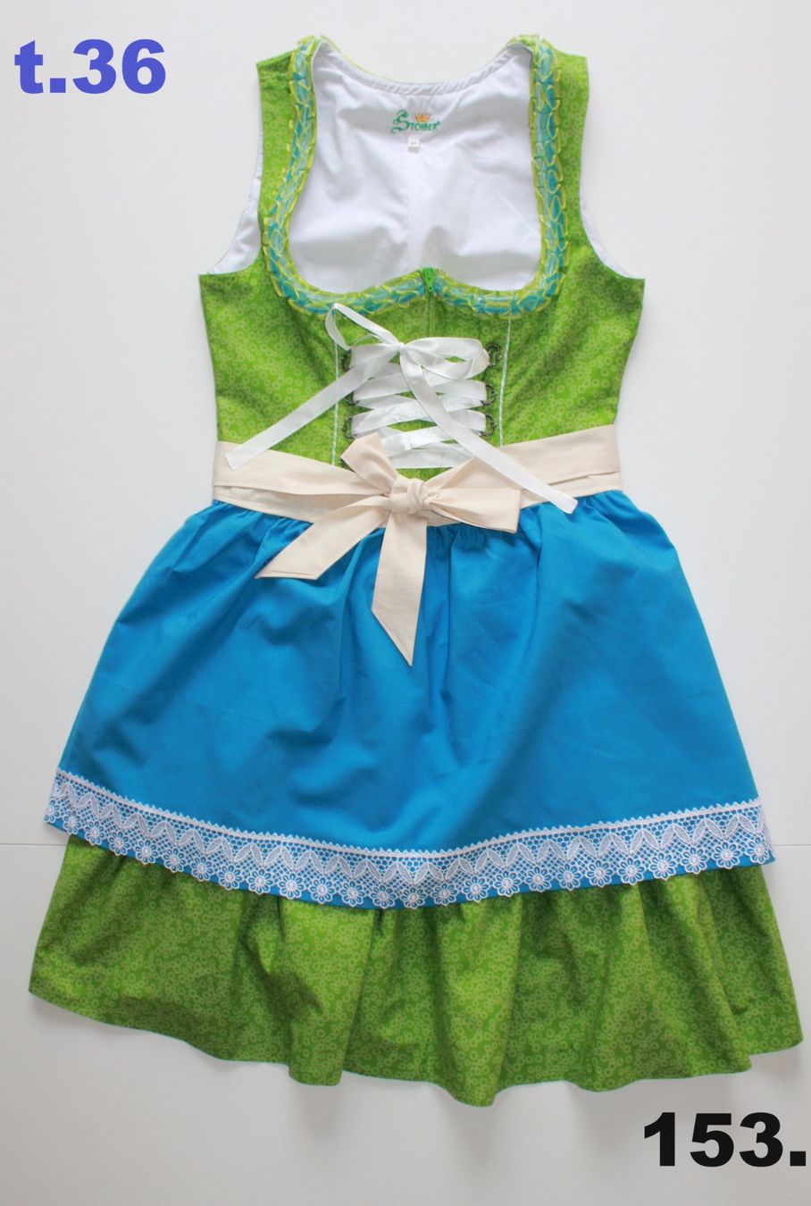 Costumi: Dirndl STOIBER t. 36 - Oktoberfest  Beer – Usato da Peseux venduto da Gilloss