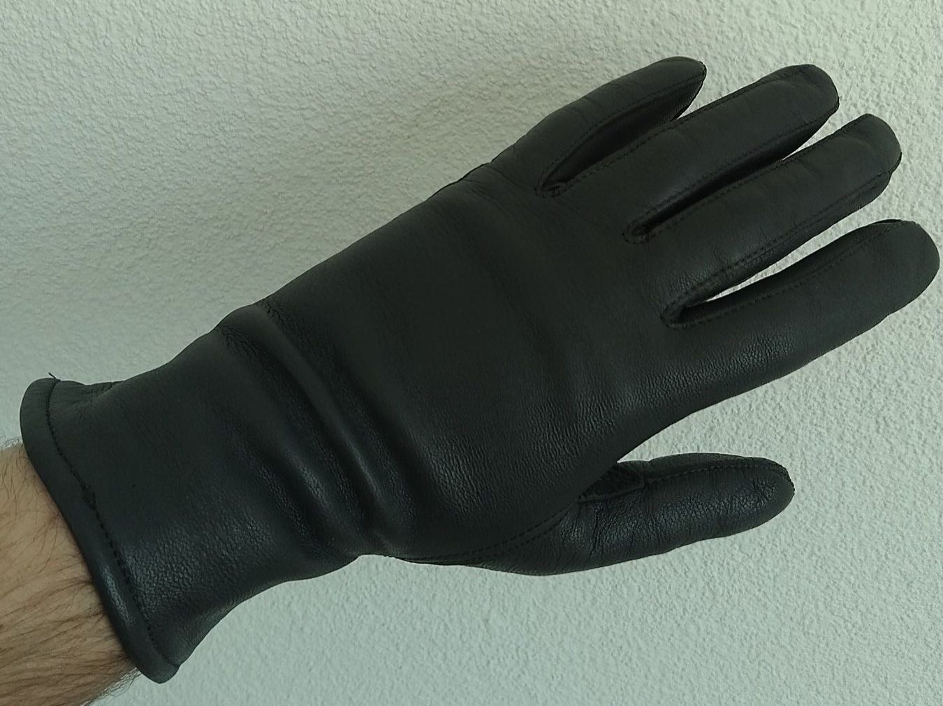 Guanti & manicotti: Lederhandschuhe XS Anthrazit mit Fleece Futter – Usato da St. Gallen venduto da RichiK. 2