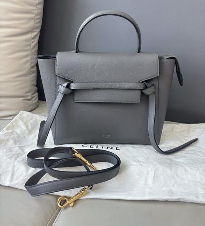 Celine belt Micro Leather Handbag(Like New)