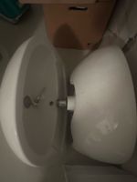 Lavandino bianco ceramica nuovo 60cm