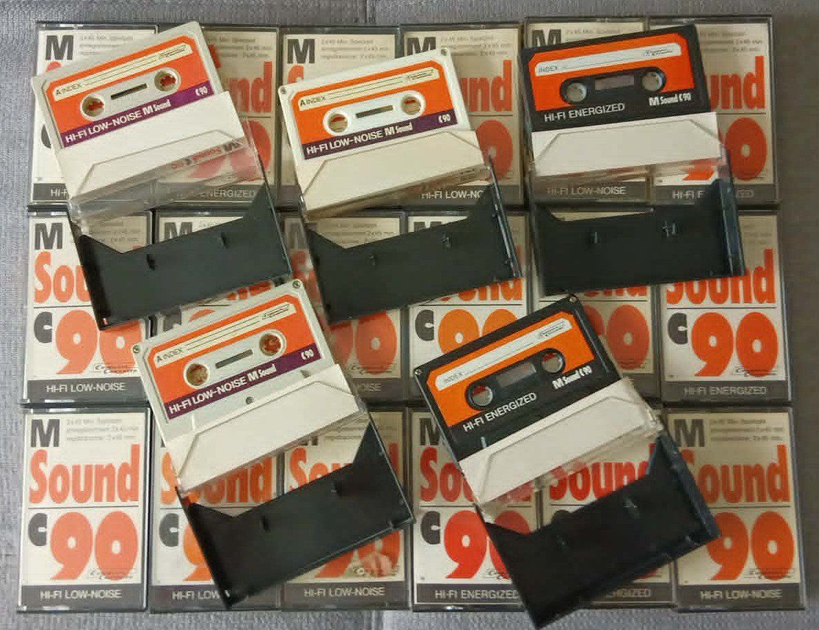 Kompaktkassetten: M Sound - c 90 / cassettes MC 23 x – Gebraucht aus Le Locle von borgespatricia 1