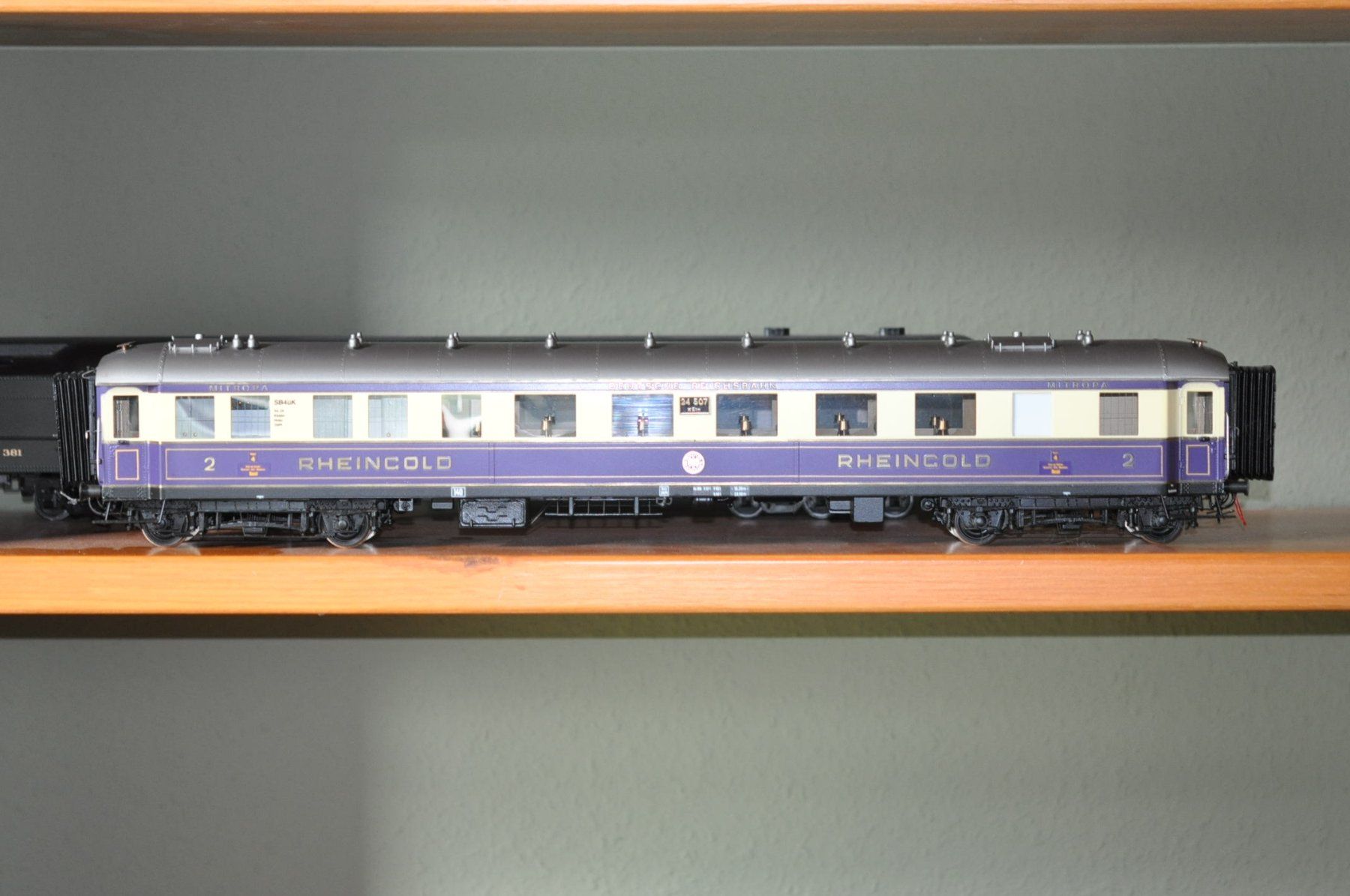 Modellini di ferrovie: Spring Rneingold-Schnellzugwagenset DRG Messingmodelle – Usato da Krefeld venduto da meteorrot 1