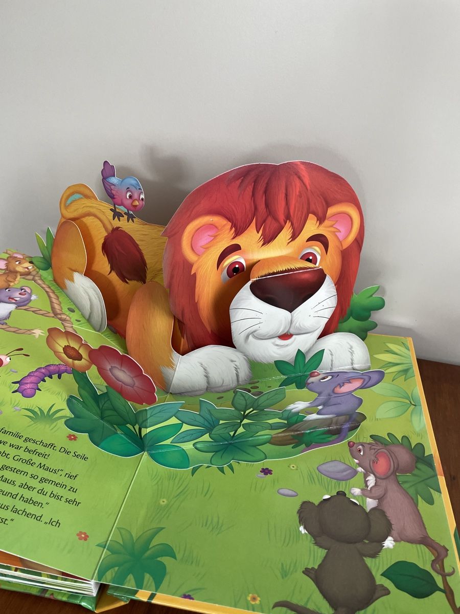Bücher: Der kleine Löwe Pop-Up-Buch – Gebraucht aus Uznach von Player6 2