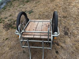 Anhänger mit Kugel für Velo Kupplung