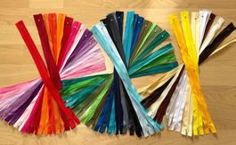 Reissverschlüsse   39 x 50 cm  TOP Angebot    lässige Farben