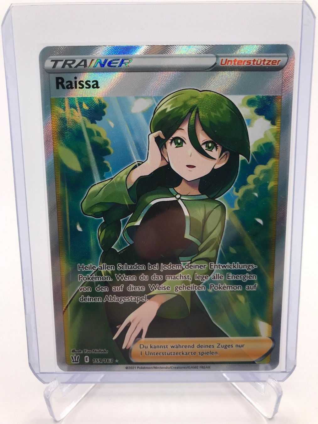Pokémon Carte collezionabili: Kampfstile - Raissa (BST 159) - Deutsch – Nuovo (secondo la descrizione) da Allschwil venduto da Bullach