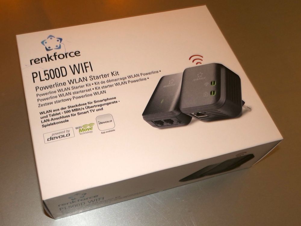 Wifi renkforce PL500D Powerline WLAN aus Steckdose Kaufen auf Ricardo