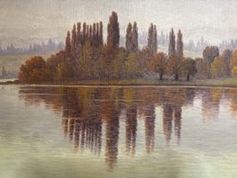 VAUTHIER Alexis (1870-1929) Huile sur bois signée