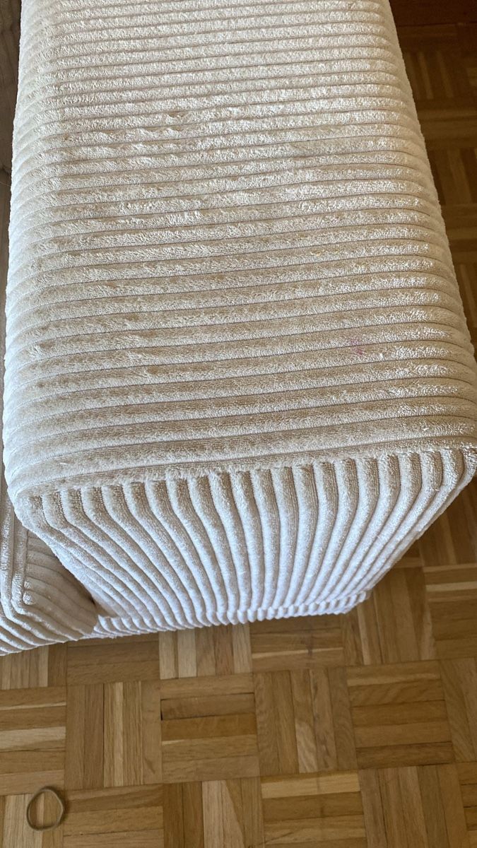 Divani: Ecksofa Sunny, Cord-Stoff cream – Usato da Uster venduto da nicole.sapienza 5