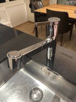 Franke Edelstahl Armatur mit Auszugsbrause