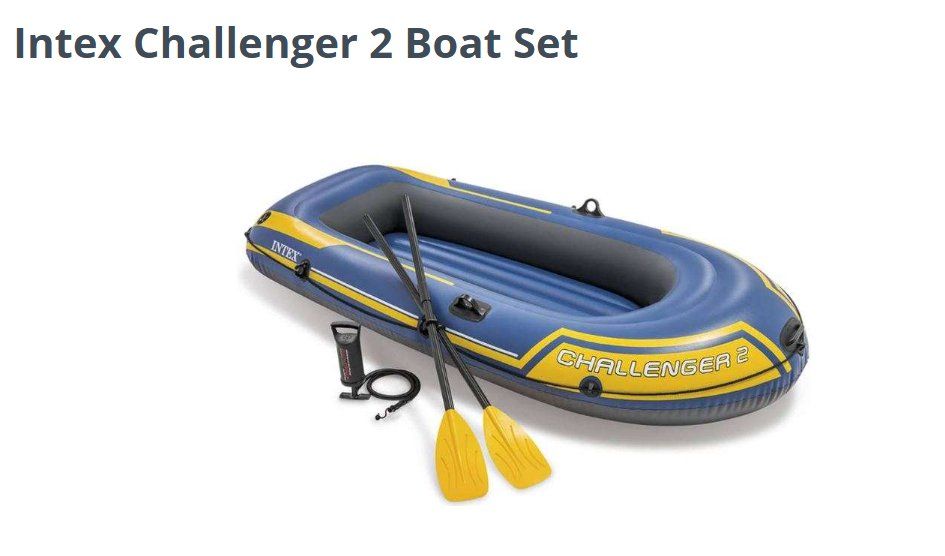 Boote: Intex Schlauchboot Challanger 2 – Gebraucht aus Adliswil von francy_tx