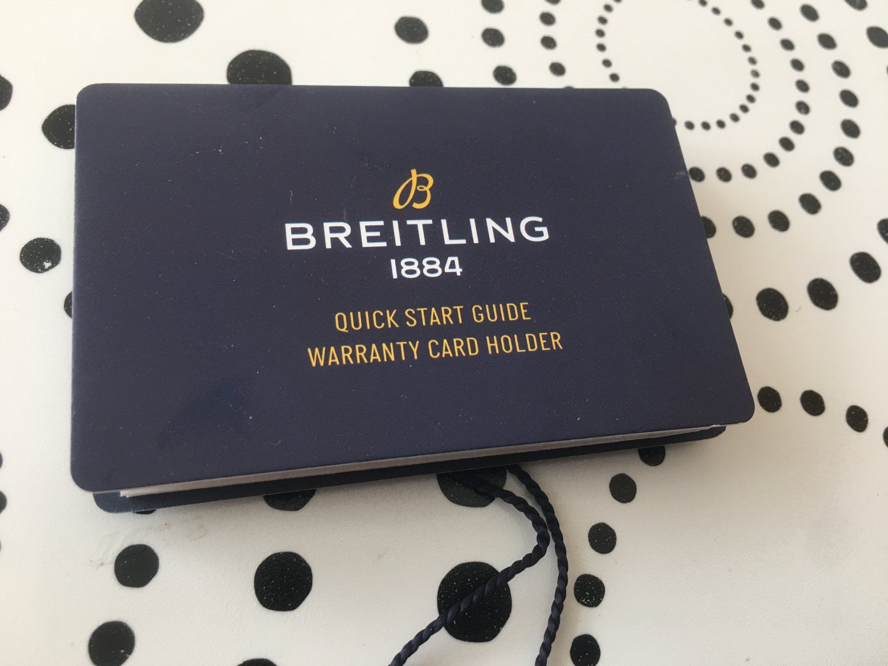Breitling Documenti: BREITLING ORIG. - INSTRUCTION QUICK START GUIDE BOOKLET NEW – Nuovo (secondo la descrizione) da Epalinges venduto da dream-watch 2
