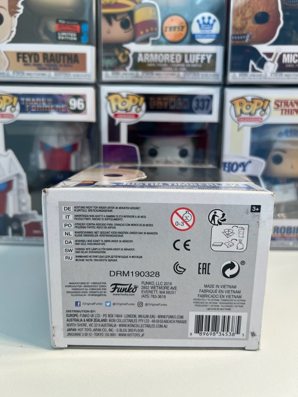 Funko Statuette: Funko POP! Rocks NSYNC Justin Timberlake – Usato da Le Mouret venduto da perfectbijou 5