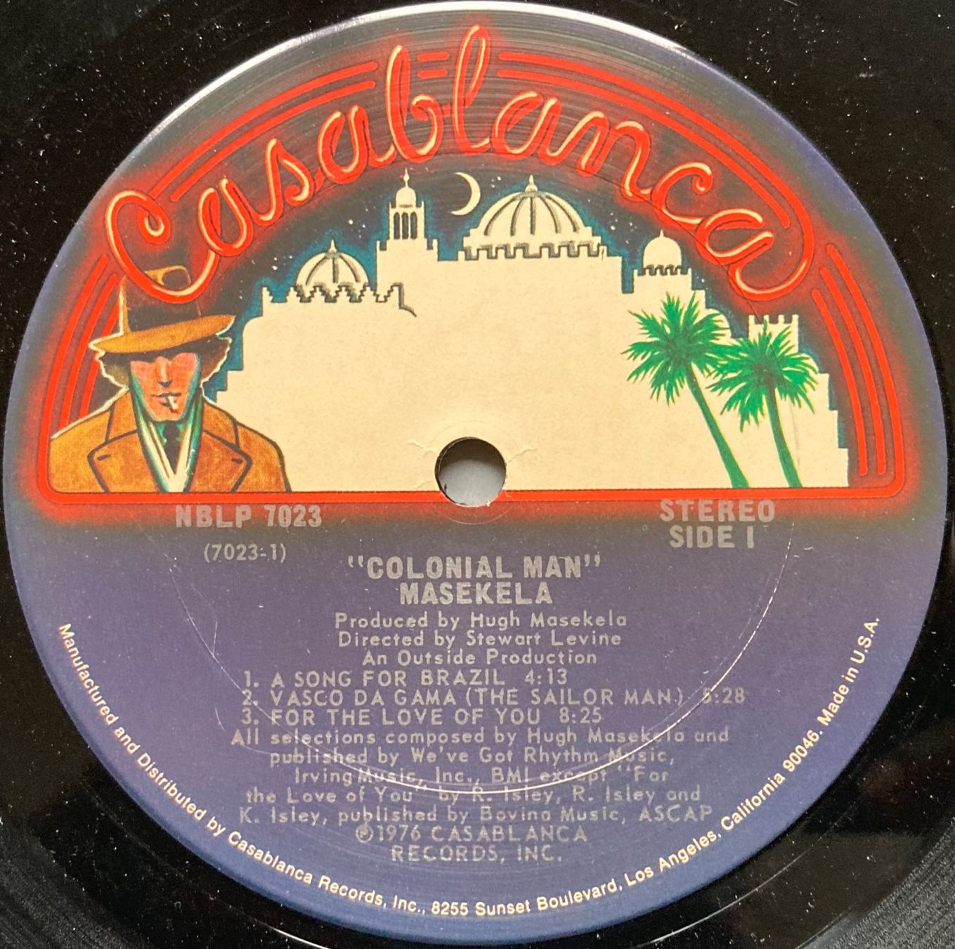 Dischi in vinile: HUGH MASEKELA - COLONIAL MAN – Usato da Poliez-Pittet venduto da Newtown-Records 2