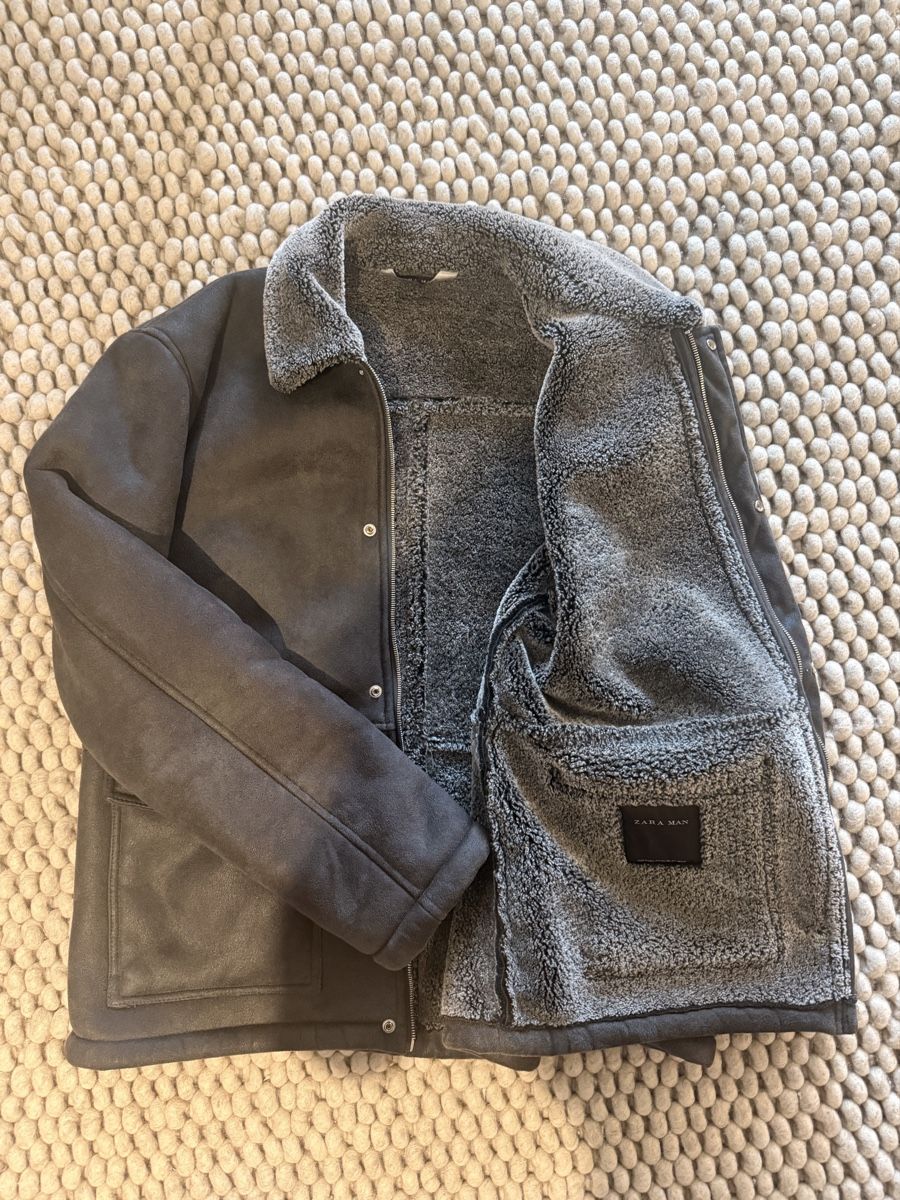 Zara Giacche: Zara Man Herrenjacke mit Teddyfutter  – Usato da Schaffhausen venduto da deda13 1