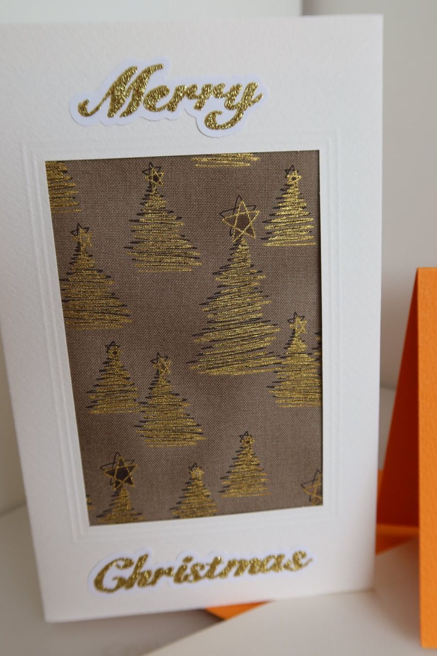 Karten: Set: 3 Weihnachtskarten mit Stoff (Doppelkarten/Kuverts) – Neu und originalverpackt aus Zürich von Piki7 4