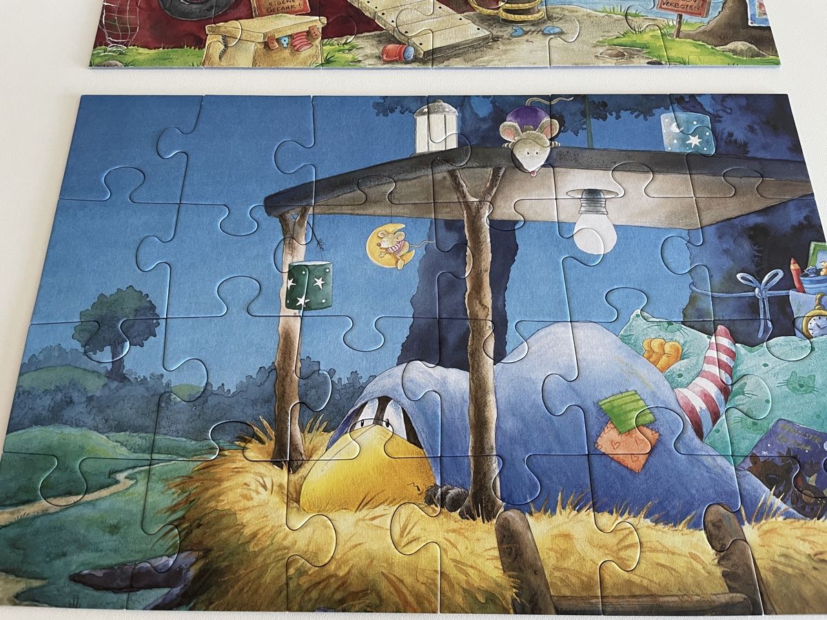 Ravensburger Puzzle: Puzzle 4+ Rabe Socke – Usato da Mönchaltorf venduto da Snoopy2002 3