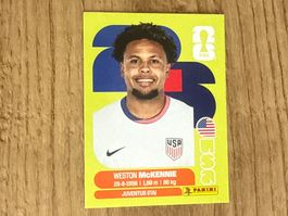 Panini FIFA WM 2026 Weston McKennie USA 10