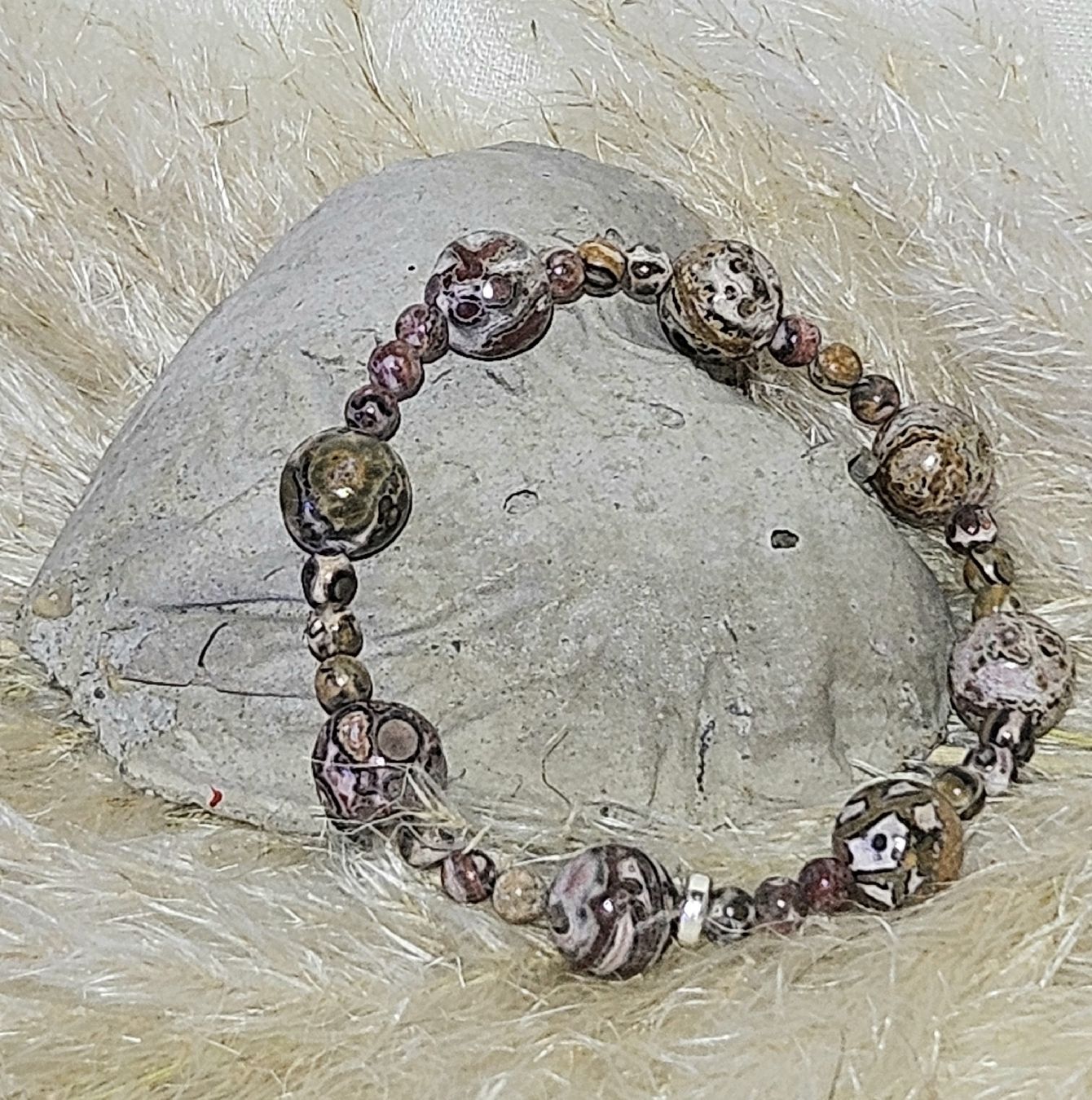 Bracciali & Braccialetti: feine Steinarmk. - Spendenaktion – Nuovo (secondo la descrizione) da Unterkulm venduto da Nachtigall 2