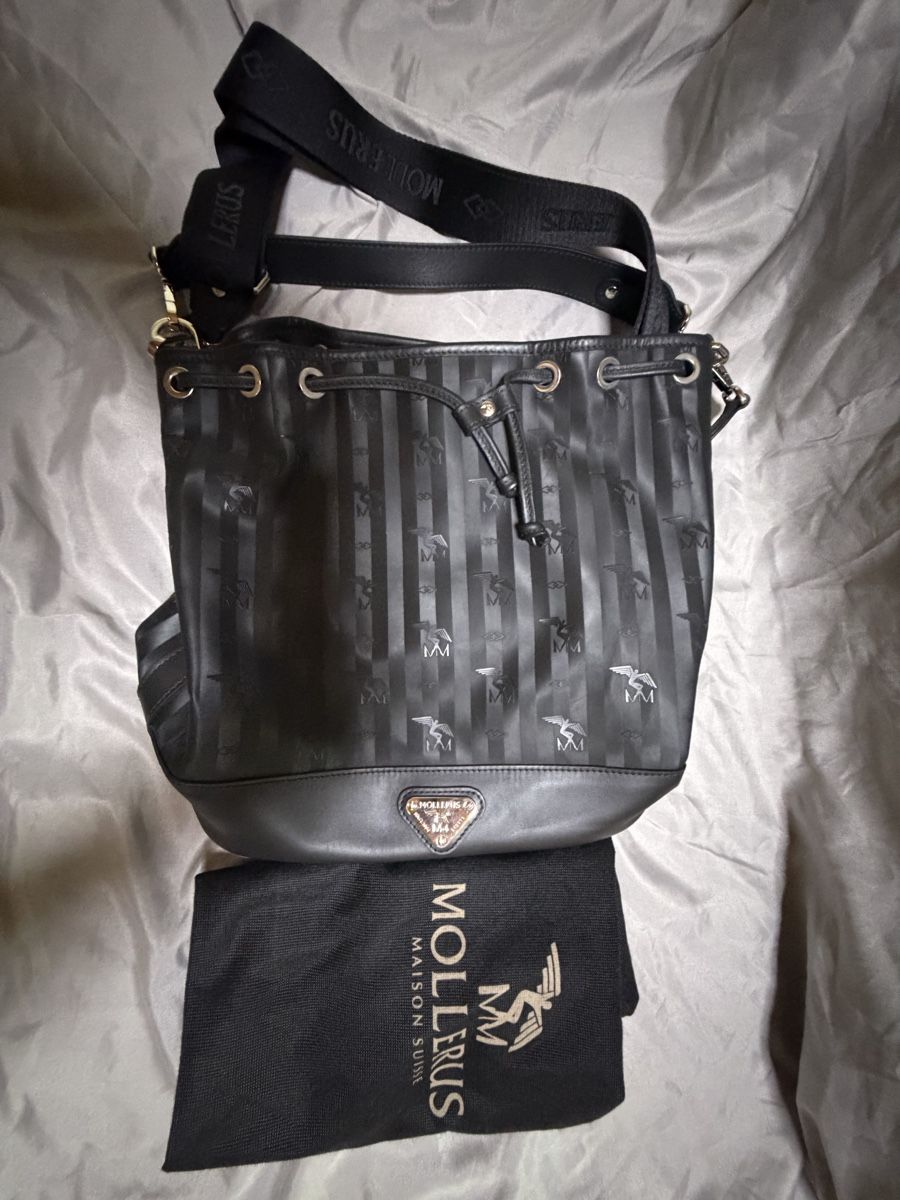 Maison Mollerus Borse da donna: Mollersus Tasche Beuteltasche schwarz – Usato da Ballwil venduto da Quinaara 4