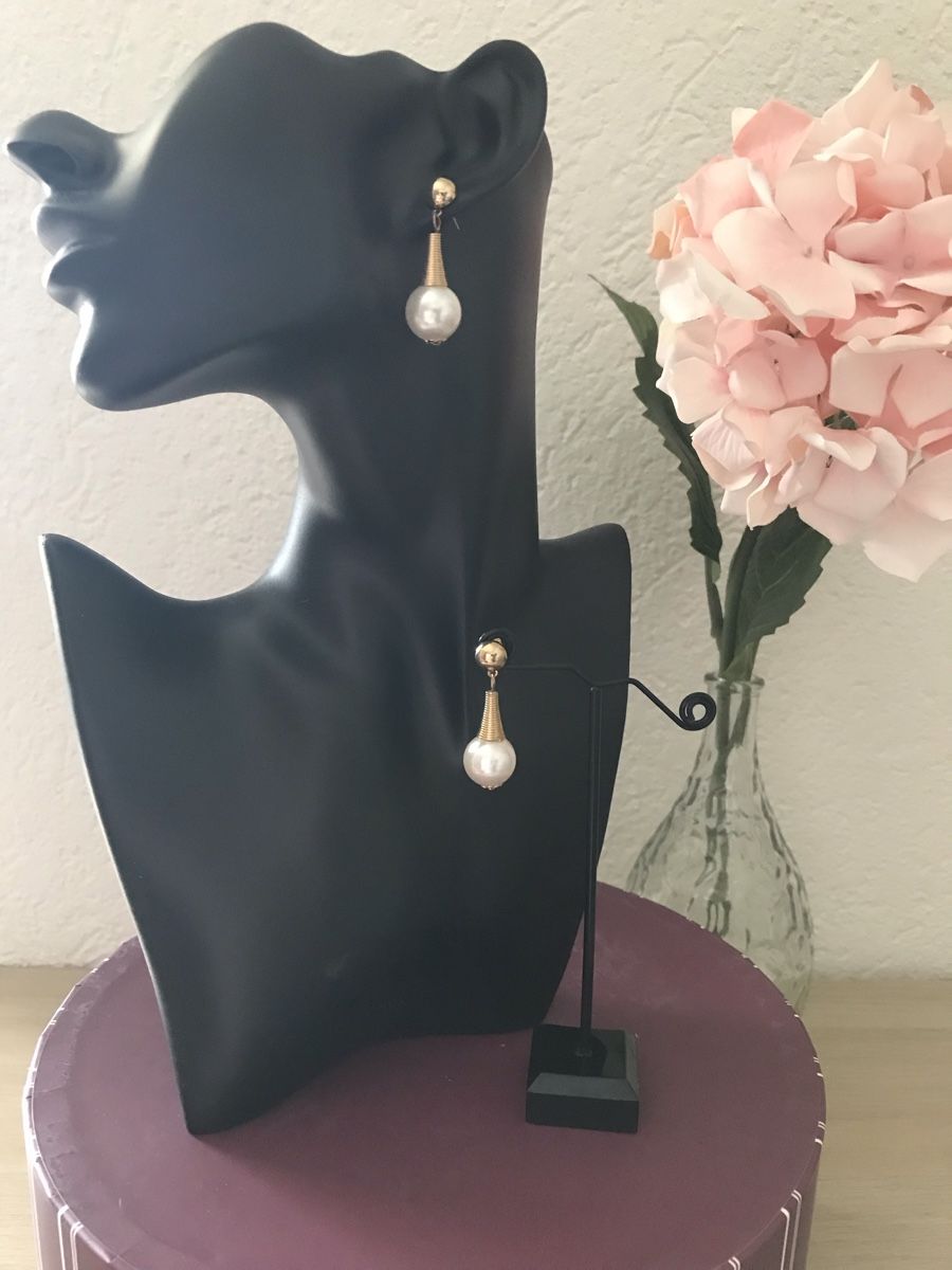 Orecchini pendenti & Orecchini a lobo: Schöne Ohrringe mit Perle – Usato da Seon venduto da Sunny-Schmuck78