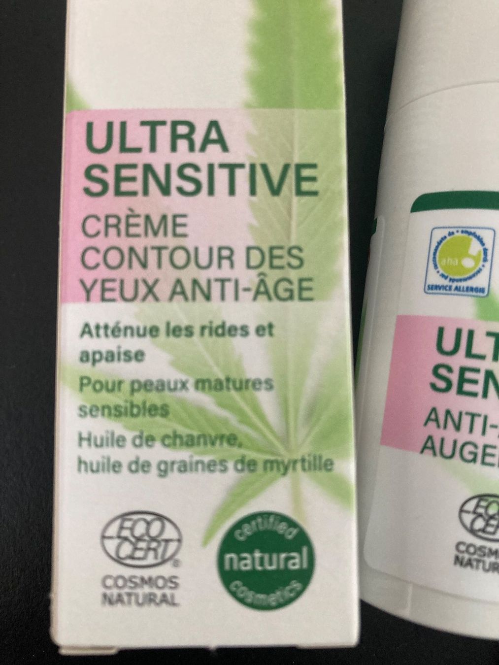 Gesichtspflege: 2x Naturaline Ultra Sensitive Augencreme + Eucerin Hyaluron – Gebraucht aus Zürich von dolcicaramelle2 1