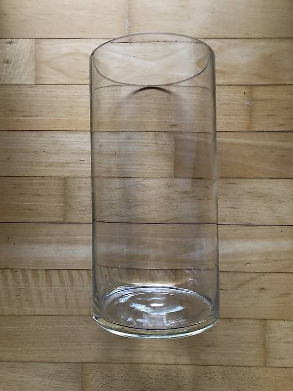 Vasen & Gefässe: Glasvase, HxD: 30 x 15 cm – Neu (gemäss Beschreibung) aus Gerlikon von thi_q8ll