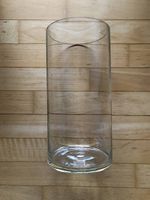Glasvase, HxD: 30 x 15 cm