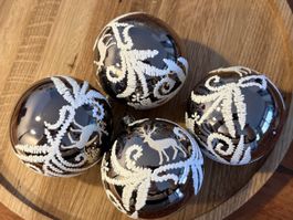 Christbaumkugeln, Hirsch Motiv